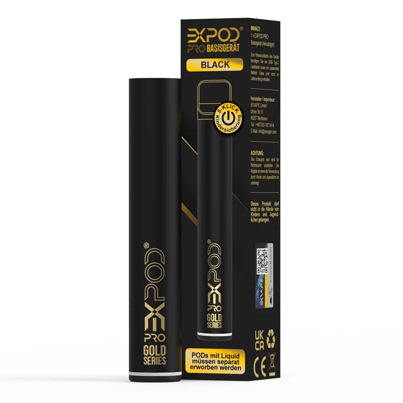 Expod Pro V2 - Gerät Schwarz Gold