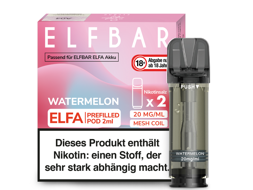 ELFA CP Prefilled Pod Watermelon 20mg/ml